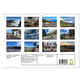 La Palma - Eine Reise über die La Isla Bonita (Wandkalender 2026 DIN A4 quer), CALVENDO Monatskalender