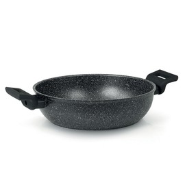 STP GOODS Flonal PIETRA LAVICA Non-Stick Deep Frying Pan with Two Side Handles