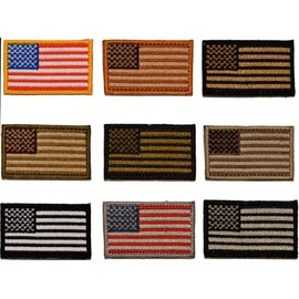 2"x1" Small USA Tactical Patch