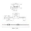 MGN7C Linear Guide Rail High Accuracy 4 Point Contact Smoothly
