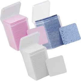 minkissy 2 Uds 3 Pegamento De Pestañas Limpieza Limpiador De Extensiones De Pestañas Toallitas De Limpieza Limpiador De Pestañas Esmaltes De Uñas Almohadilla Toallitas Removedoras De