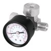 Truper REGU-1/4, Regulador de aire para compresor, cuerda 1/4 NPT