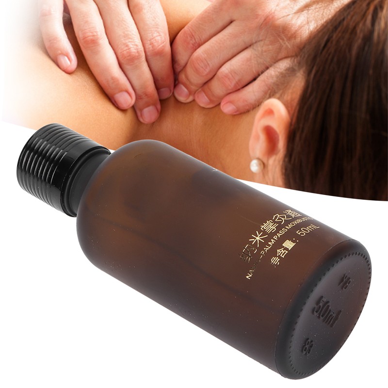 Massage Essential Oil Natural Ingredients Strong Permeability 50ml Safe Essential
