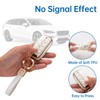 CACARLIKE for Dodge Key Fob Cover with Leather Lanyard, Fob