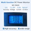 Buwei 20A DC 7.5-100V Digital LCD Voltmeter Ammeter Wattmeter Power