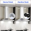 FIREGAS Range Hood 30 inch, Wall Mount Range Hood with
