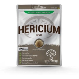 120 Caps De Auténtico Hongo Melena De León Pulverizado