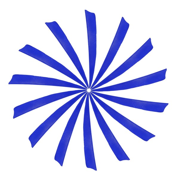 YELARXI Arrow Vanes Turkey Archery Arrows Feathers Fletching, 5 Inch