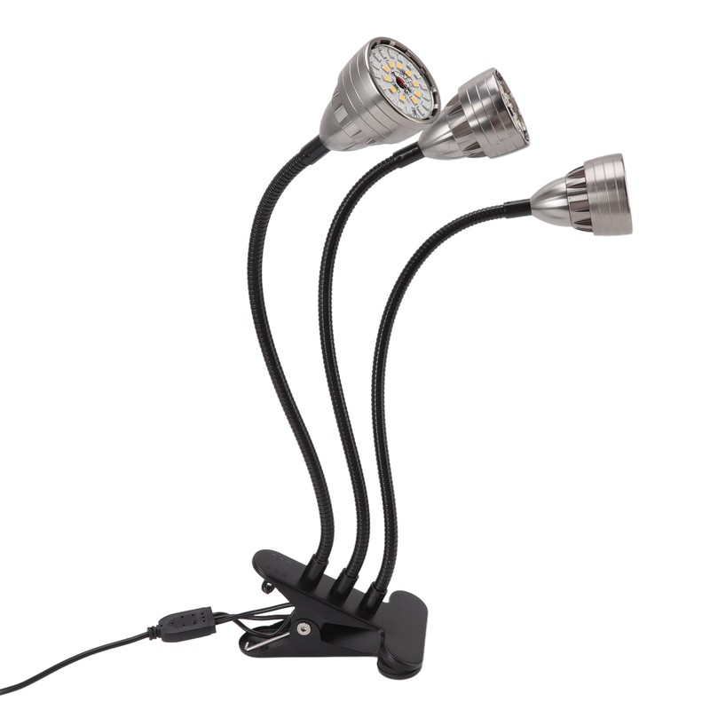 Indoor Plants Light Full Spectrum LED Plant Grow Light Clip