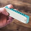 Blues Harmonica 10-Hole Mouthorgan Ab Key Portable Wind Instrument High