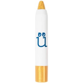 M2U NYC Eye Crayon, Eyeshadow Stick, Shimmer Cream Eyeshadow Pencil Crayon, Eye Brightener Stick Highlighter Makeup, Pro & Long Lasting Eyeshadow Stick (Gold)