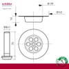 Schläfer 4397192 - Diameter 63 mm - Replacement Strainer for
