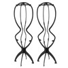 OYUUJII Wig Stand,2 Pcs Wig Stands Holders for Long Short