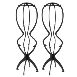 OYUUJII Wig Stand,2 Pcs Wig Stands Holders for Long Short Hair