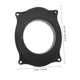 FELTECHELECTR Car Speaker Spacer Bracket Adapter Ring Durable Speaker Gasket for Easy Installation Enhances Sound Output Compatible with Various Vehicles for Upgrading Audio Systems
