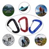 iBasingo BV1026 12KN Outdoor Carabiner, Multi-functional Climbing Ring, Aluminum Alloy