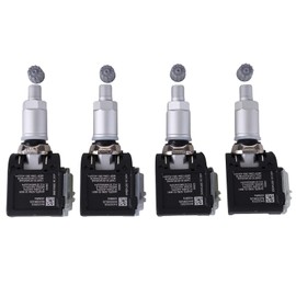 84152501 TPM Sensors,4 Pack Tire Pressure Sensors Compatible for Chevy Silverado 2019 2020, 433MHz Tire Pressure Monitoring System GM-C Trailer Tire Pressure Monitoring Sensor Replace 84338125