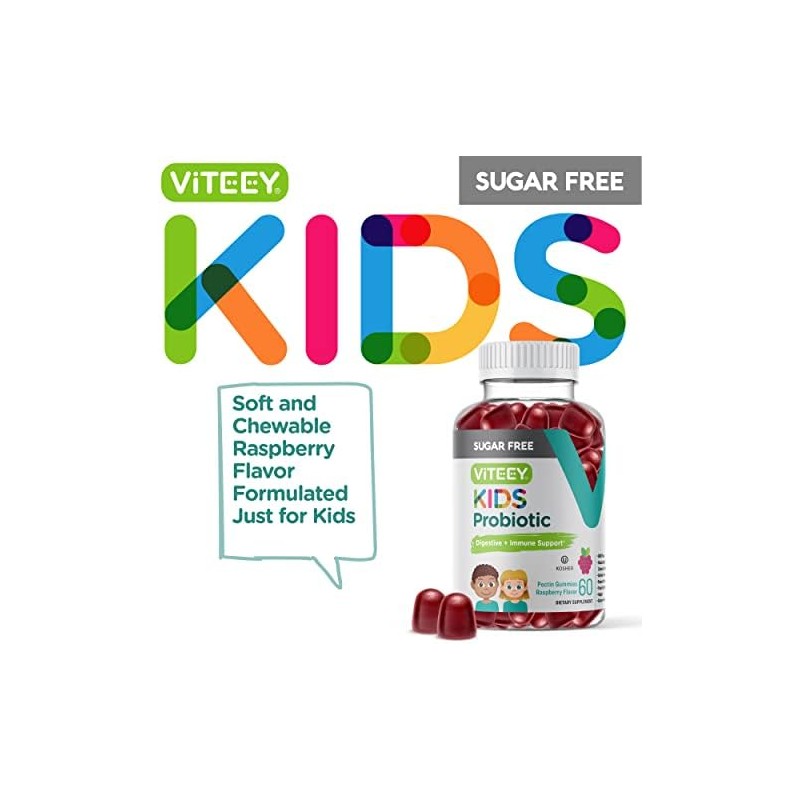 Gomitas probióticas para niños Viteey SFK – 60 unidades, 2