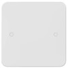 1 Gang Blank Plate, Single Gang Electrical Blanking Plate White,