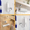 MaxHold Kitchen Paper Holder Roll Holder Stainless Steel Suction Cup