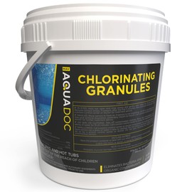 Spa Chlorine for Hot Tub Sanitizer 5lb - Quick Dissolving Hot Tub Chlorine Granules, Spa Chemicals Made in The USA - AquaDoc