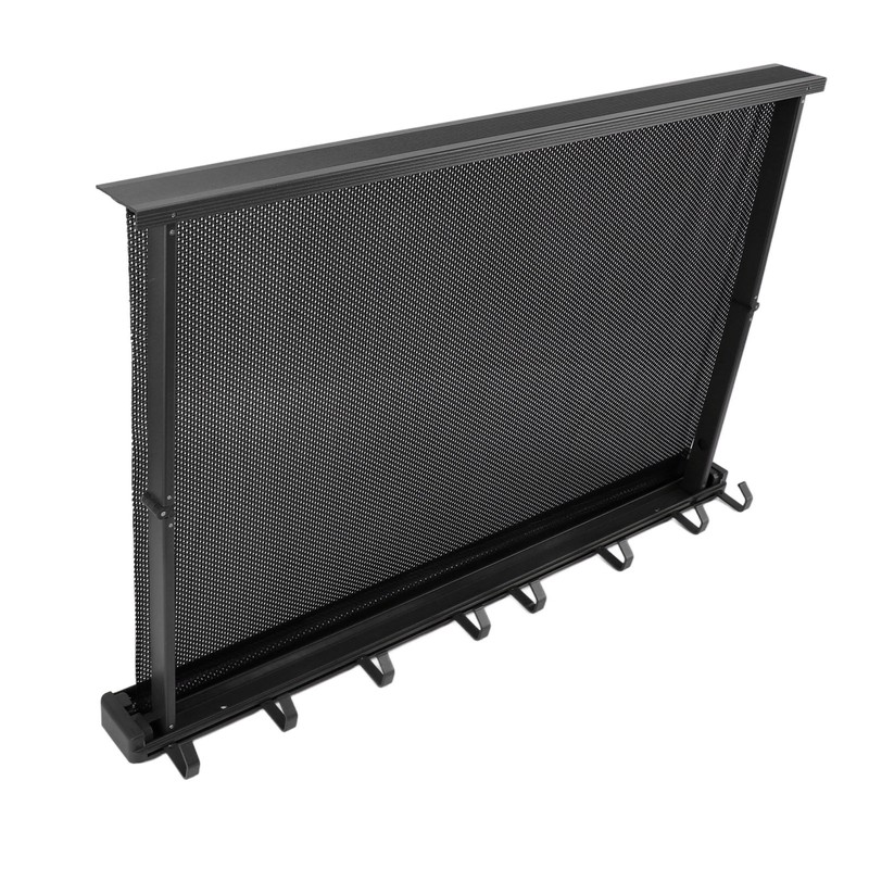 Balcony Clothes Drying Rack Wall Mounted with Mesh Surface Collapsible