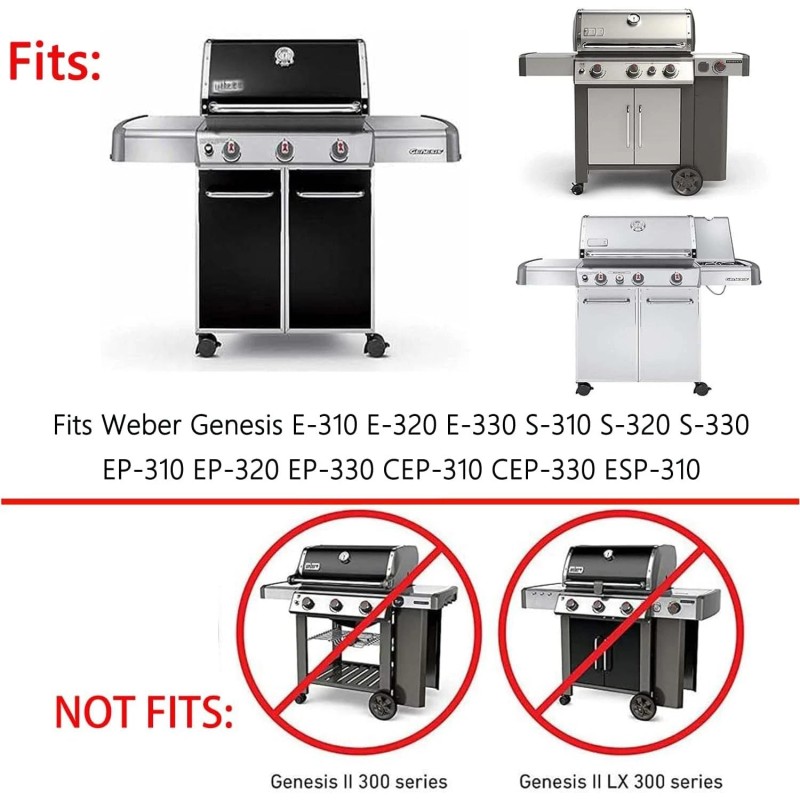 For Weber Griddle Replacement 19.5" for Weber Genesis 300 E/S/EP/CEP