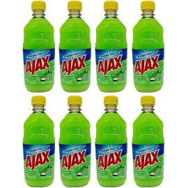 Ajaxx (LOT 8 Bottles) Ajax LIME w/ Baking Soda All Purpose Cleaner 16.9 oz Ea Bottle