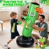 Inflatable Punching Bag, 48" Inflatable Boxing Bag for Kids with