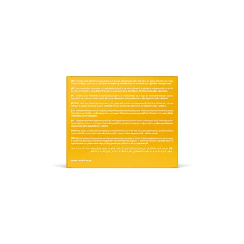 laCabine Caja de Ampolletas Faciales 5X Pure Hyaluronic 10 X