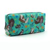 Otters Pencil Case Canvas Pen Bag Pouch Cute Stationary Case