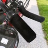 Winter fur handlebar covers for motorcycles, bicycles, and scooters / 겨울용 오토바이 자전거 스쿠터 털 핸들커버