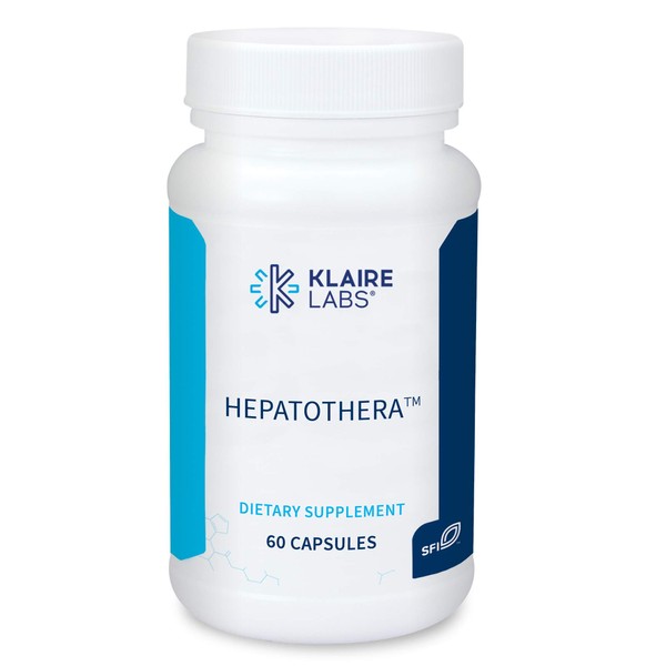 Klaire Labs Hepatothera - Liver Support Complex with Milk Thistle & NAC (60 Capsules)