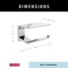 DELTA Pivotal Toilet Paper Holder With Shelf, Polished Chrome, Bathroom