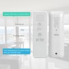AC123-16D RF Transmitter，Blinds Remote Control，433Mhz Remote Control Work with Roller
