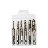 FOCMKEAS 6 PCS Combination Drill and Taps Bit Set, SAE