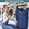 Laundry Bag Backpack Extra Large, 115L Laundry Backpack with Padded