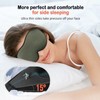 LitBear Sleep Mask for Men Side Sleeper, Sleeping Mask for