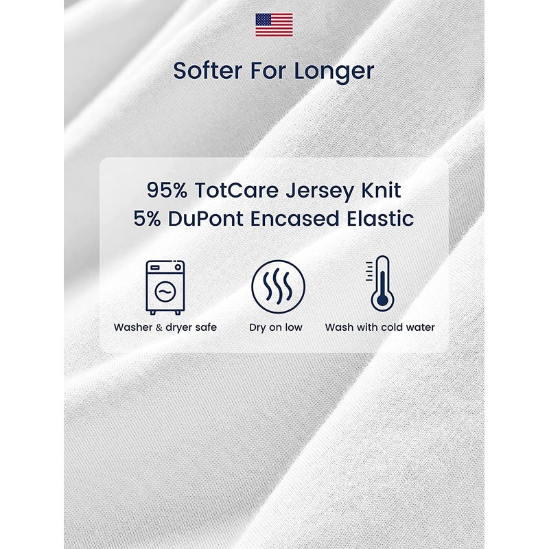 Premeium - Sábana elástica para cuna (2 unidades)