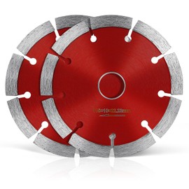 Flintronic Diamond Disc 115 mm, Pack of 2 Diamond Cutting Disc, Diamond Tile Disc Extra Thin, Universal Cutting Disc for Concrete, Granite, Stone, Masonry, Brick
