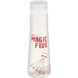Endo Shoji BDI406 Seasoning Container, Commercial Use, Magic Five Dispenser, 7.8 fl oz (200 cc), White, Made in Japan