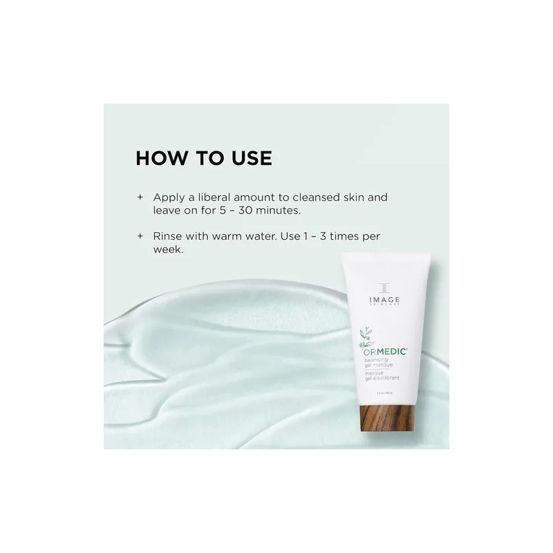 Image Skincare, Ormedic Mascarilla De Gel Equilibrante, Ayud