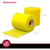 Cramer Tape Underwrap, Single Roll, Brite Yellow, Non-Latex Pre Wrap