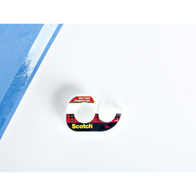 Scotch Transparent Tape , 0.5 in x 450 in (12.7