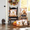 Bonhause Set of 4 Cushion Covers Autumn Animals 45 x