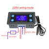 Digital Temperature Controller Module LCD Audible and Visual Alarm Data
