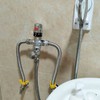 Fenteer Válvula Termostática de Cobre Amarillo Del dor Termostático de