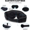 Morelax Sleep Mask with Bluetooth Headphones, 3D Sleep Mask Wireless