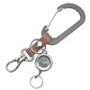 Highstyle Tochigi Leather & Lightweight Aluminum Carabiner & Reel Key
