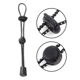 2PCS Backpack Elastic Rope Fixing Buckle, Backpack Hiking Stick Holder Rope for Mountaineering Camping Hiking